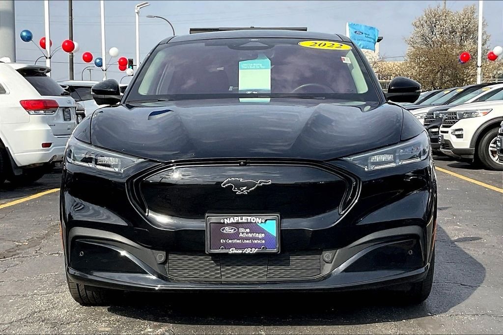 Certified 2022 Ford Mustang Mach-E Premium AWD with VIN 3FMTK3SU1NMA26096 for sale in Oak Lawn, IL