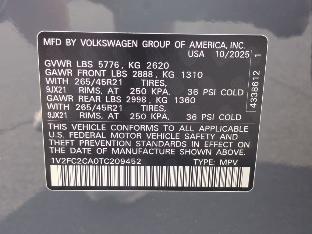 New 2026 Gray Volkswagen SEL Premium R-Line image 25