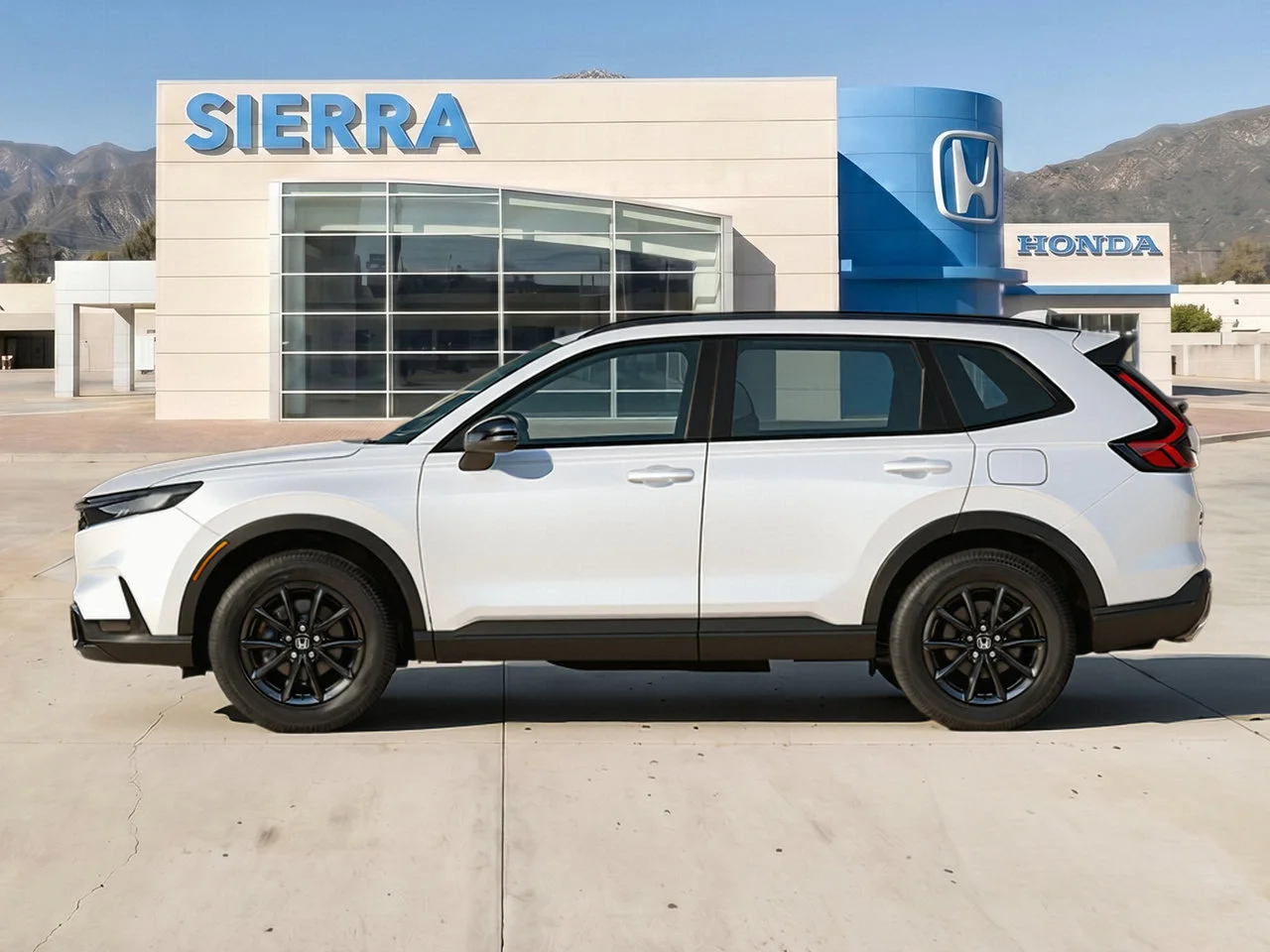 New 2026 Platinum White Pearl Honda 2WD Sport-L Hybrid image 2