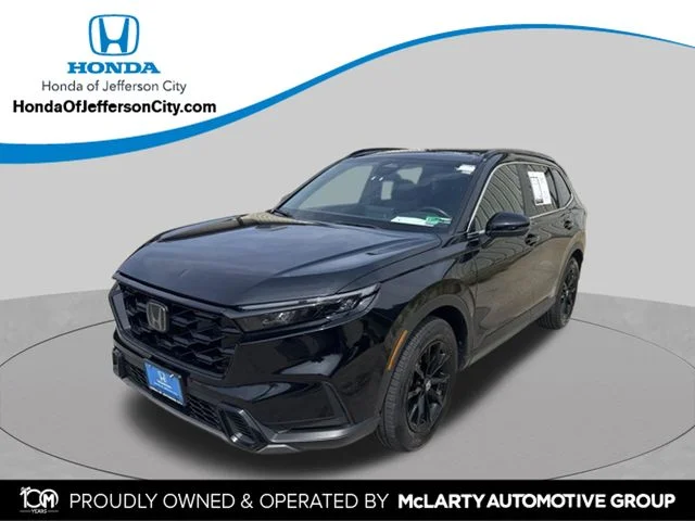 Certified Used 2024 Crystal Black Pearl Honda HYBRID AWD SPORT image 1