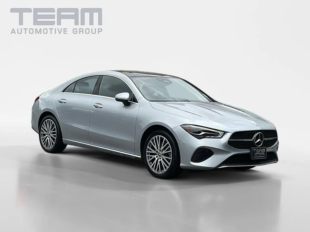 Used 2025 Blue Mercedes-Benz CLA 250 image 1