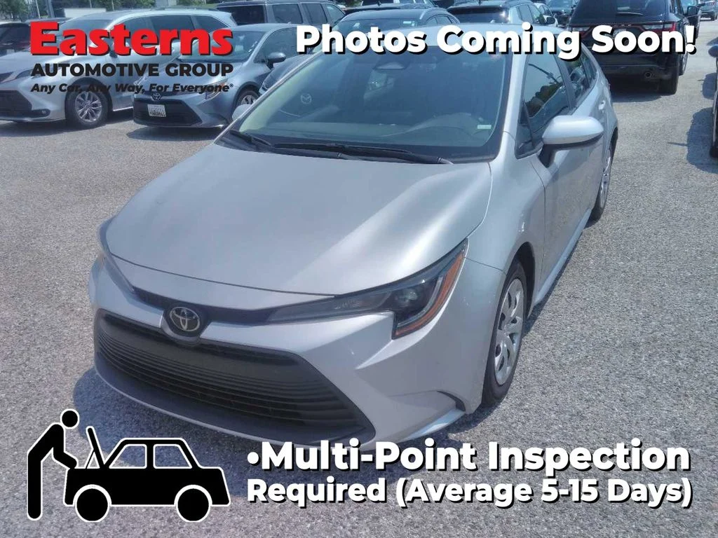 Used 2024 Silver Toyota LE image 1