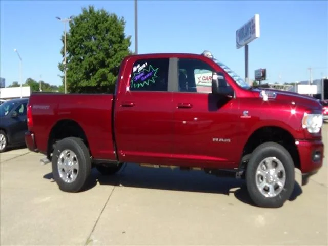 Used 2024 Delmonico Red Pearl Coat (prv) RAM Big Horn image 5