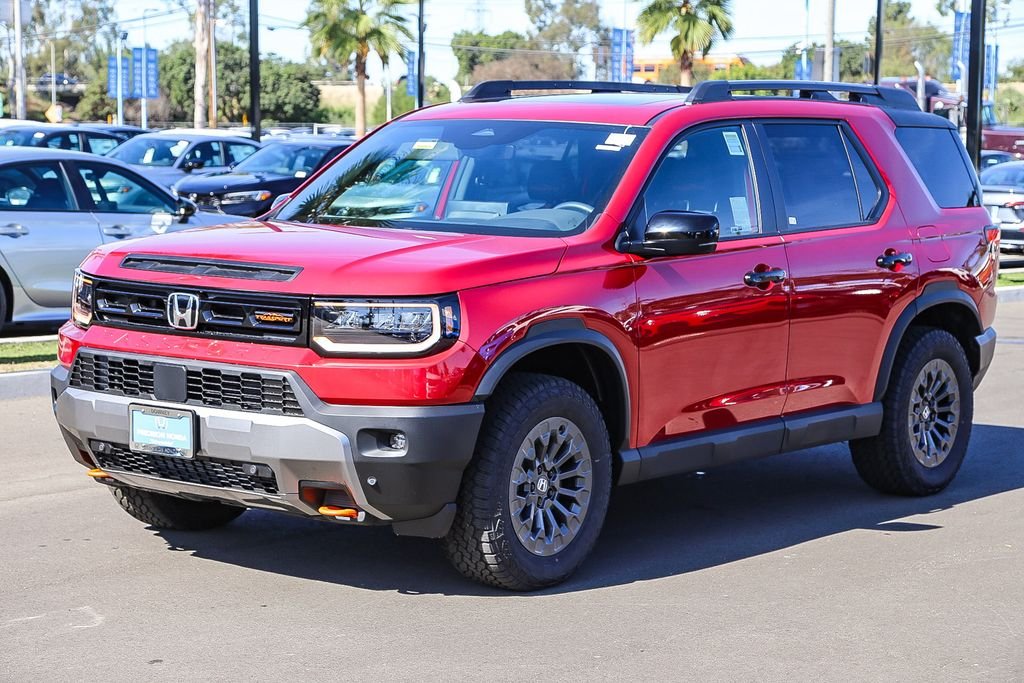 New 2026 Radiant Red Metallic II Honda TrailSport image 3