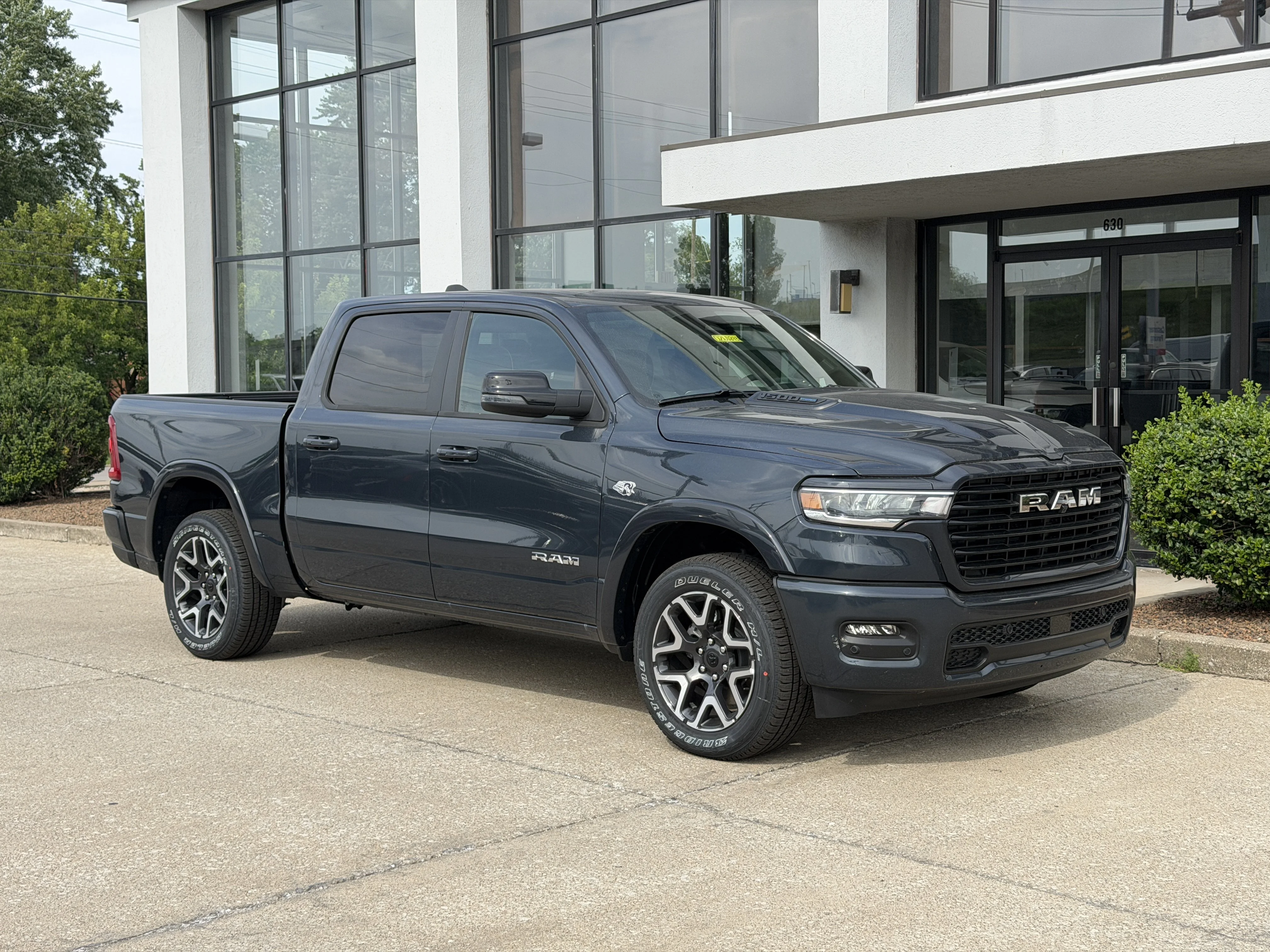 New 2026 Forged Blue Metallic Exterior Paint RAM Laramie image 2