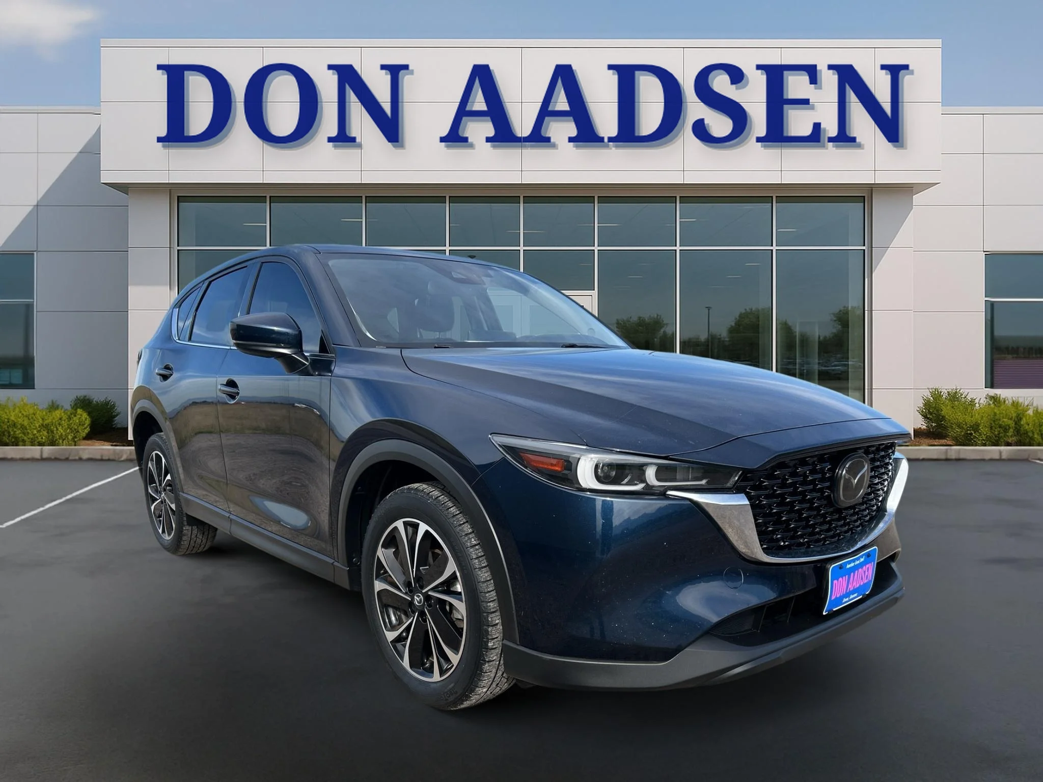 Used 2023 Deep Crystal Blue Mica Mazda 2.5 S Premium Package image 3