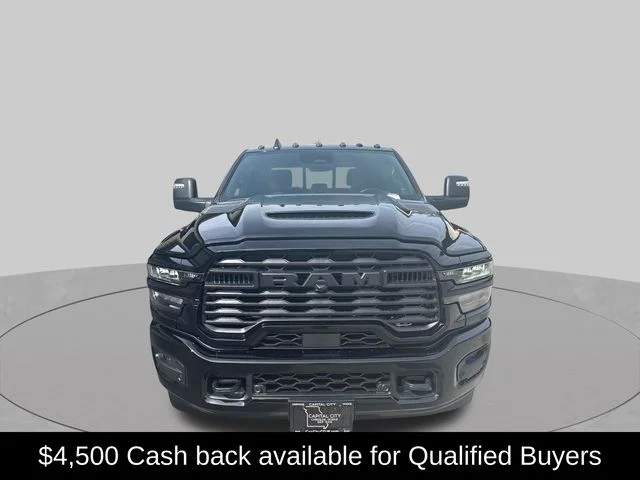 New 2026 Diamond Black Crystal Pearlcoat RAM Tradesman image 2
