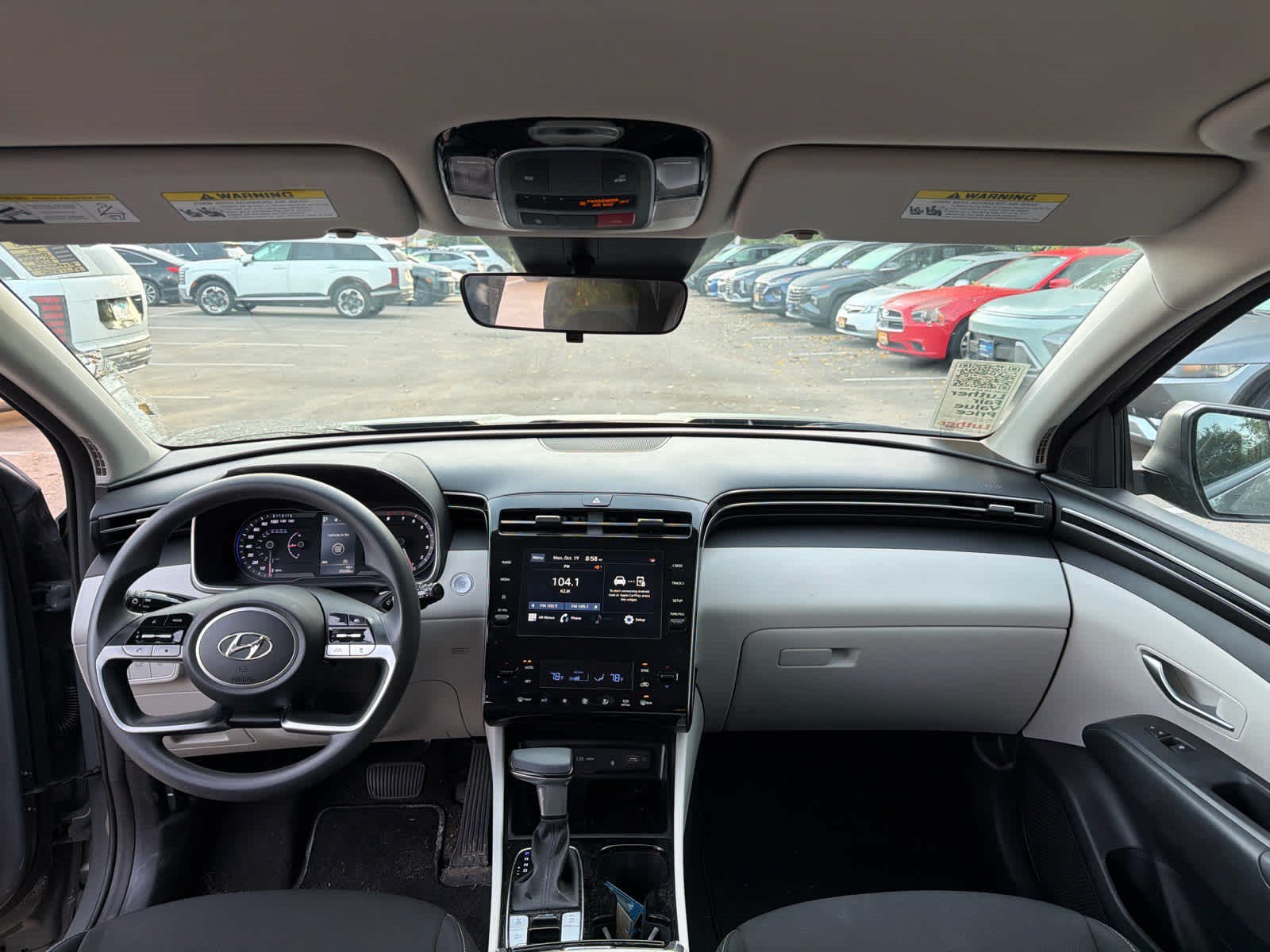 Certified Used 2024 Hampton Gray Hyundai SEL image 7