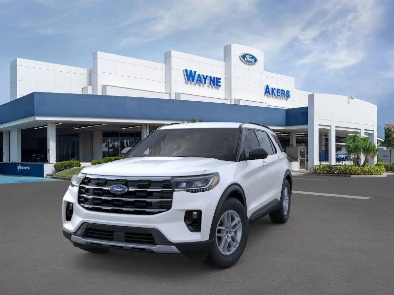 New 2026 Star White Metallic Tri-Coat Ford Active image 2