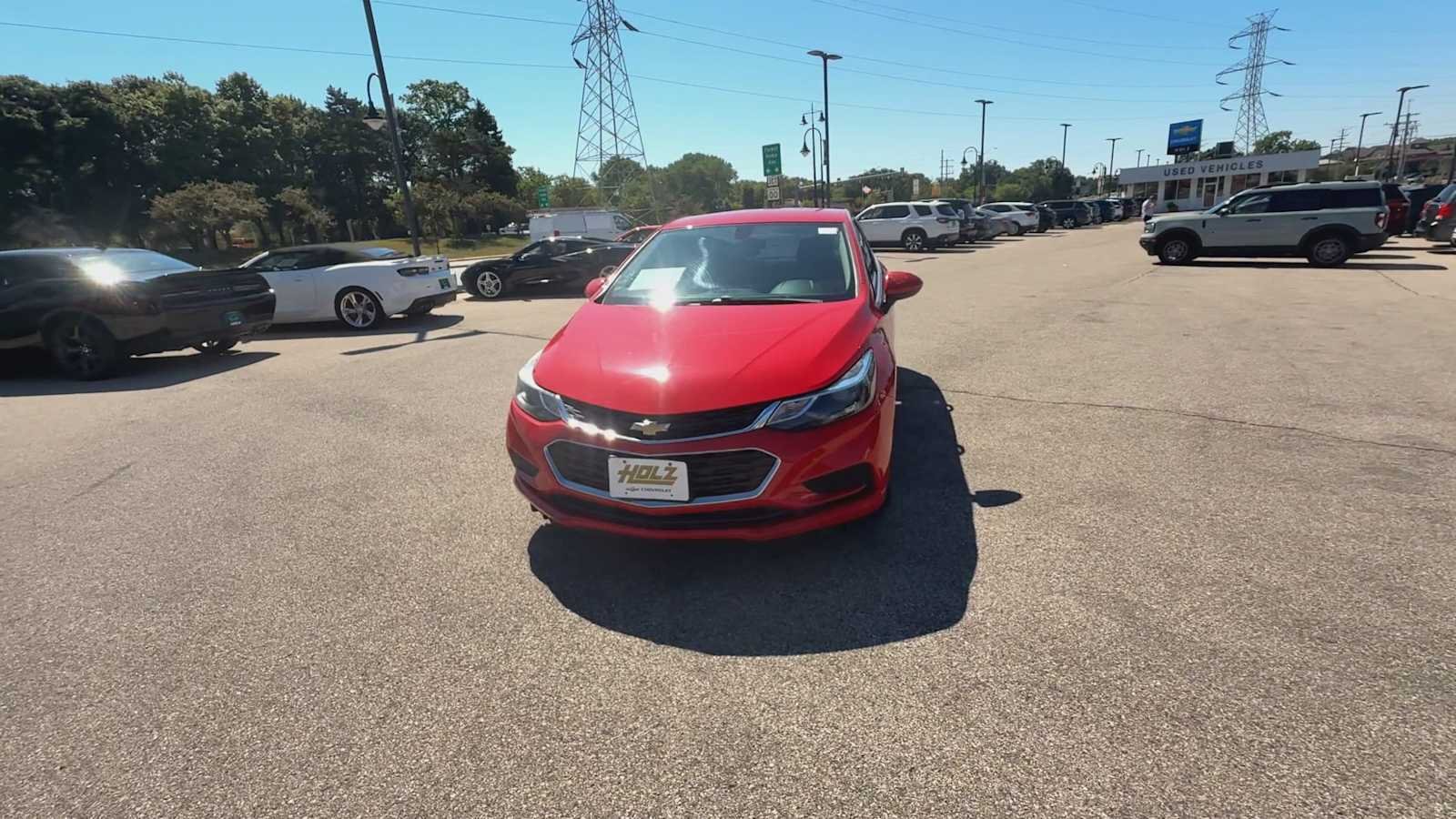 Used 2017 RED HOT Chevrolet LT image 3
