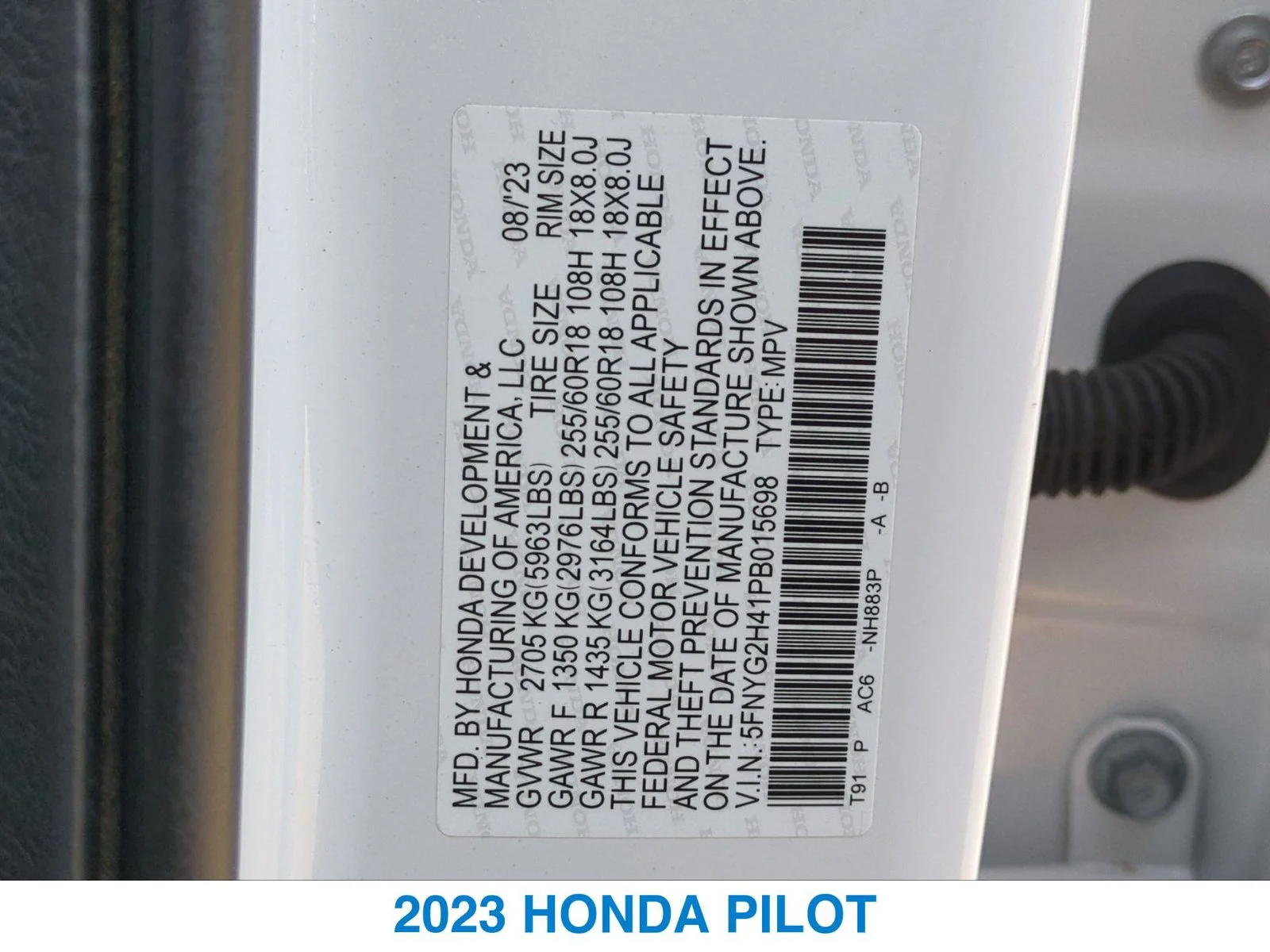 Used 2023 White Honda EX-L image 26