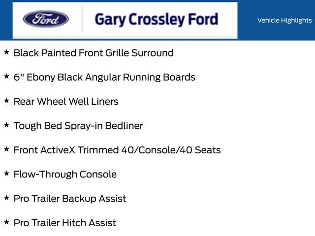 New 2026 Star White Metallic Tri-Coat Ford F-350® Lariat® image 26