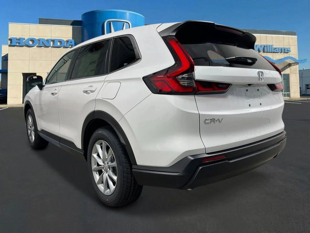 New 2026 Platinum White Pearl Honda AWD EX image 3