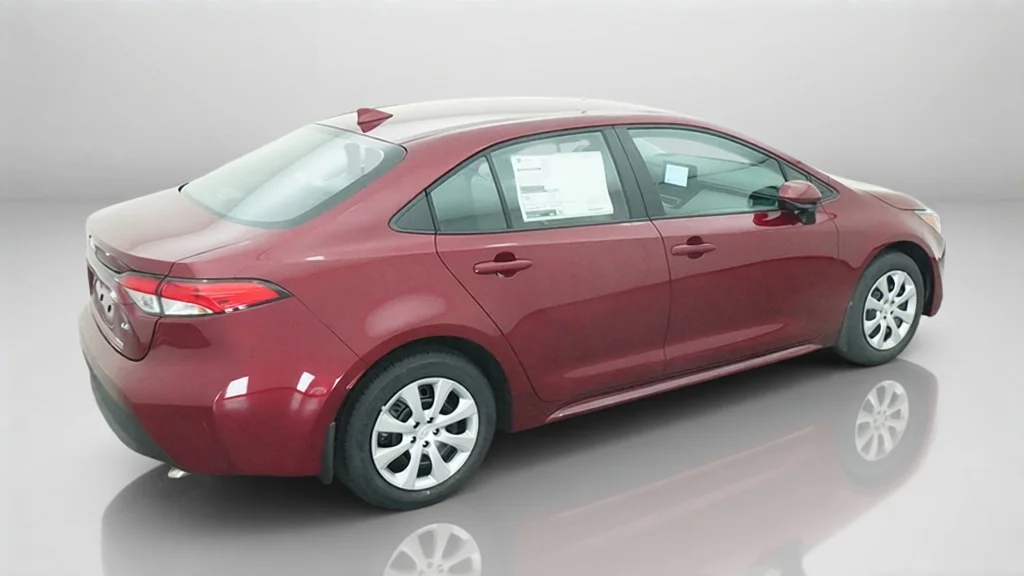New 2027 Ruby Flare Pearl Toyota LE image 9