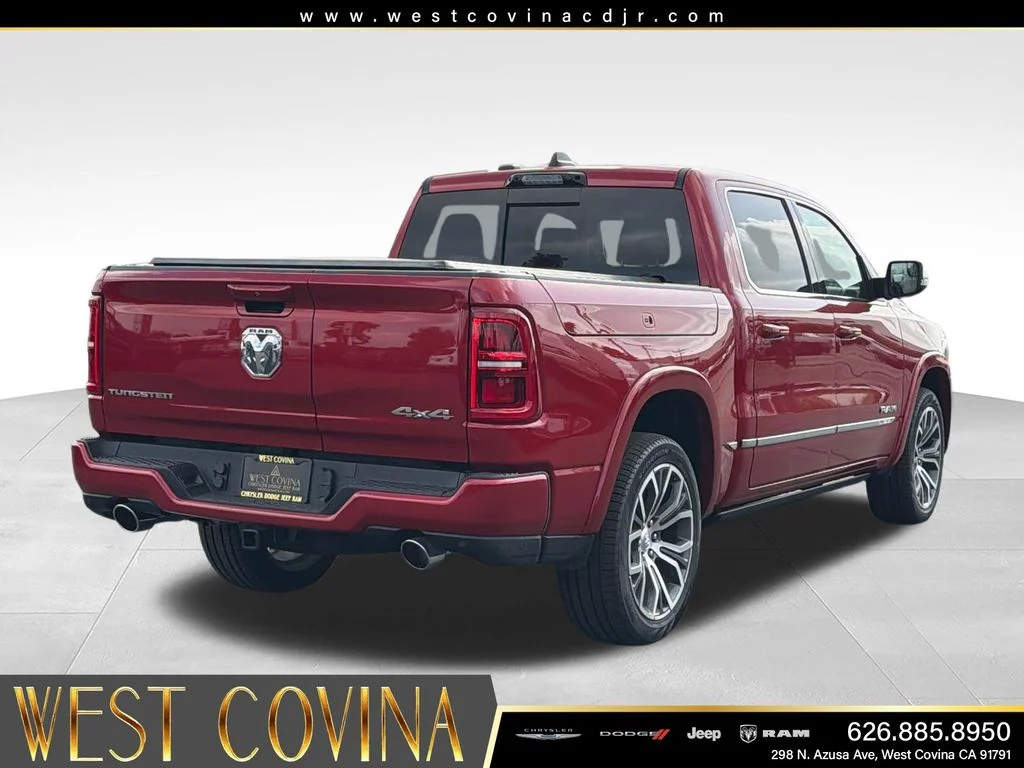 New 2026 Molten Red Pearl-Coat Exterior Paint RAM Tungsten image 5