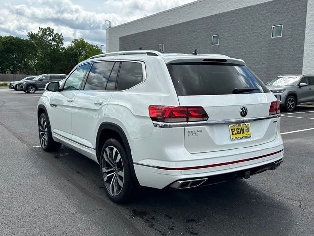 Certified Used 2023 White Volkswagen 3.6L V6 SEL Premium R-Line image 6