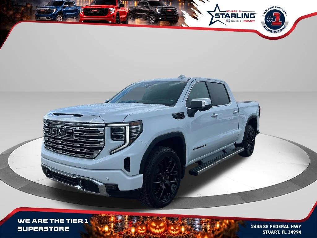 New 2026 Glacier White Tricoat GMC Denali image 1