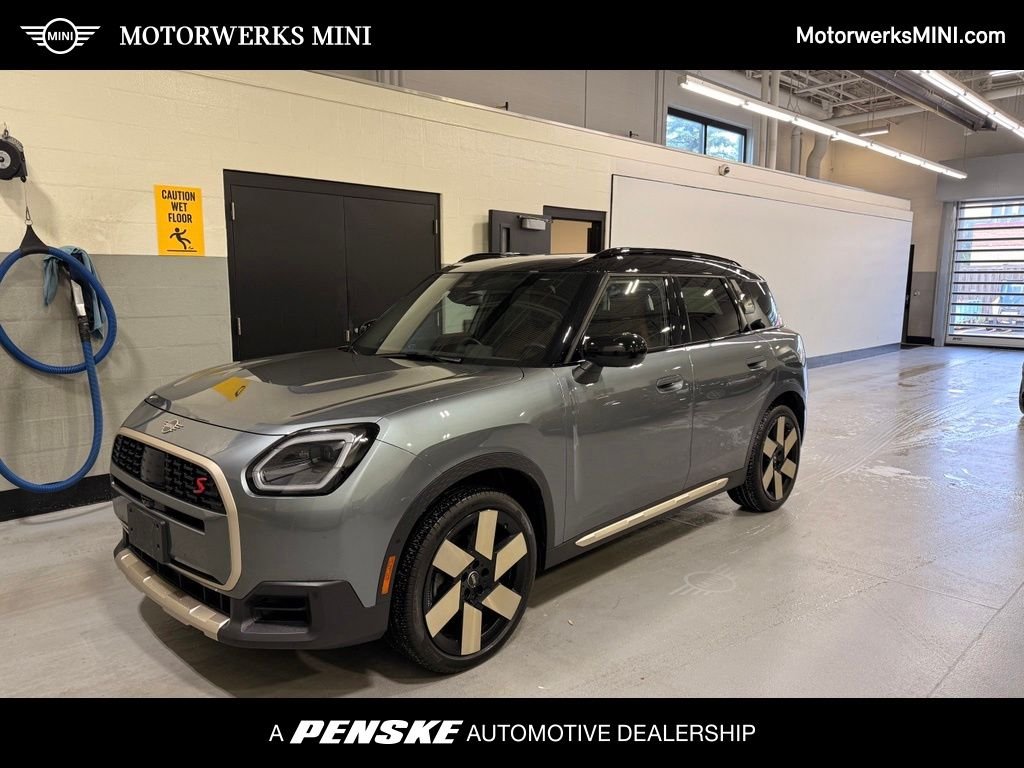 Used 2025 Smokey Green Metallic MINI  image 1