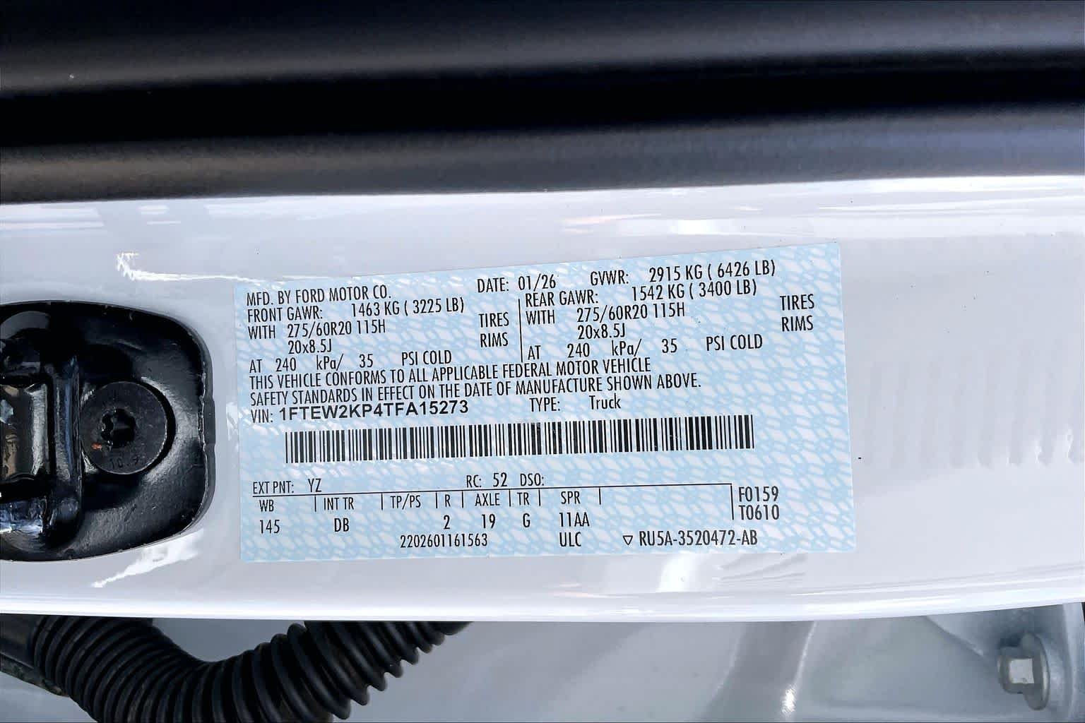 New 2026 Oxford White Ford STX® image 20