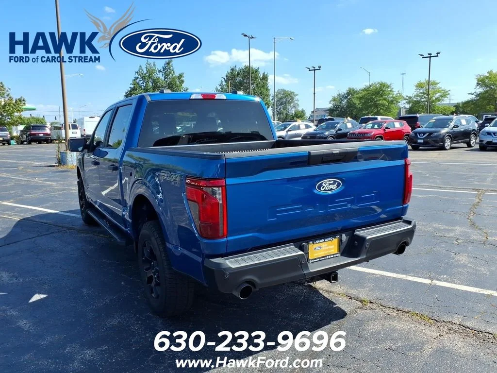 Certified Used 2024 Blue Metallic Ford STX image 5