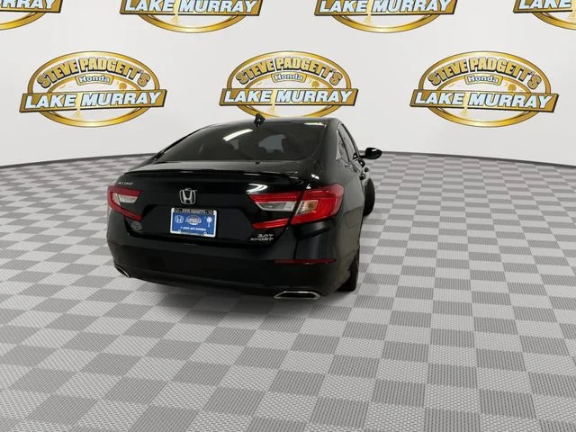 Used 2021 Crystal Black Pearl Honda Sport 2.0T image 2
