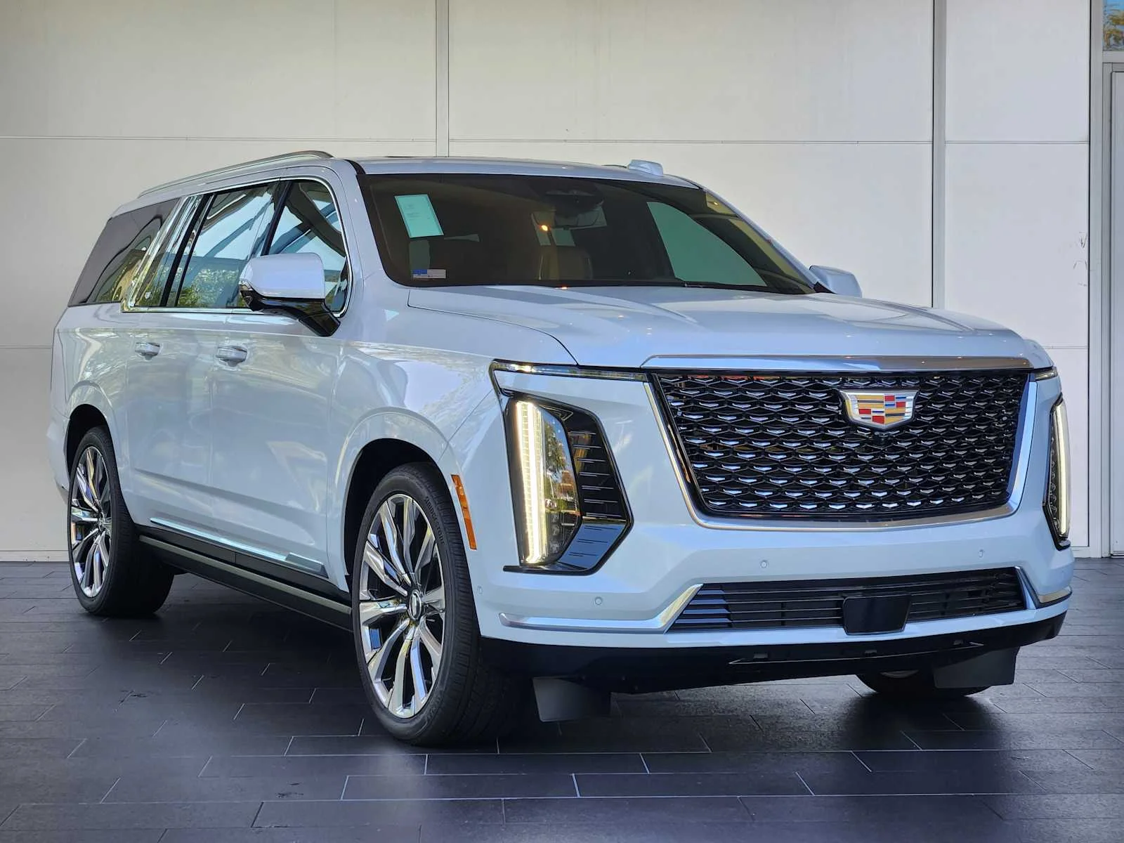 New 2026 Vibrant White Tricoat Cadillac Luxury image 2