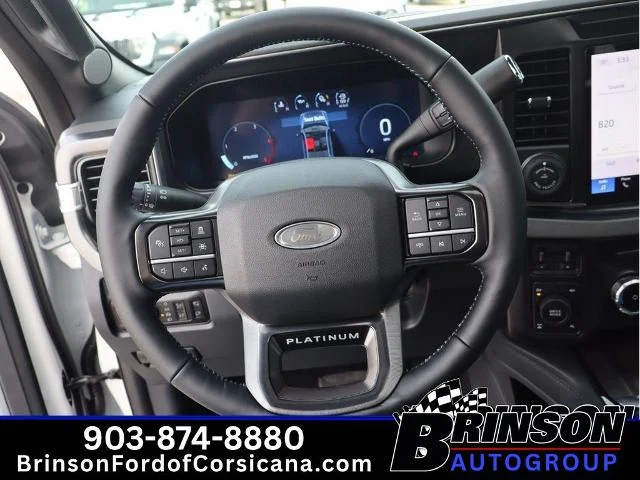 New 2026 Star White Metallic Tri-Coat Ford F-250® Platinum® image 45