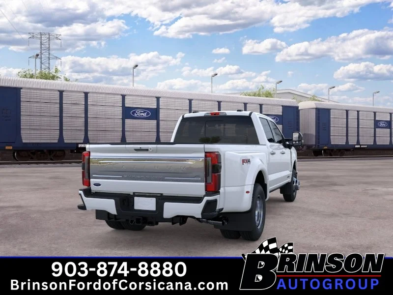 New 2026 Star White Metallic Tri-Coat Ford F-350® Platinum® image 8