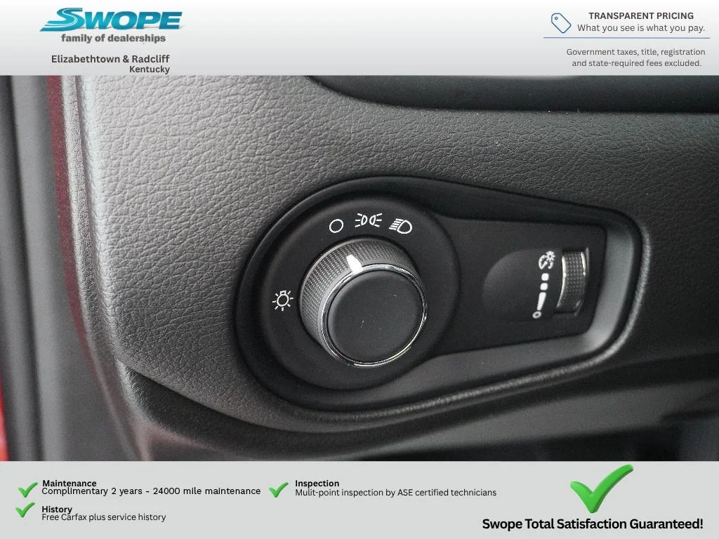 Used 2022 Colorado Red Clearcoat Jeep Sport image 15