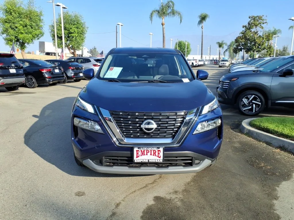 Certified Used 2023 Blue Nissan SV image 2