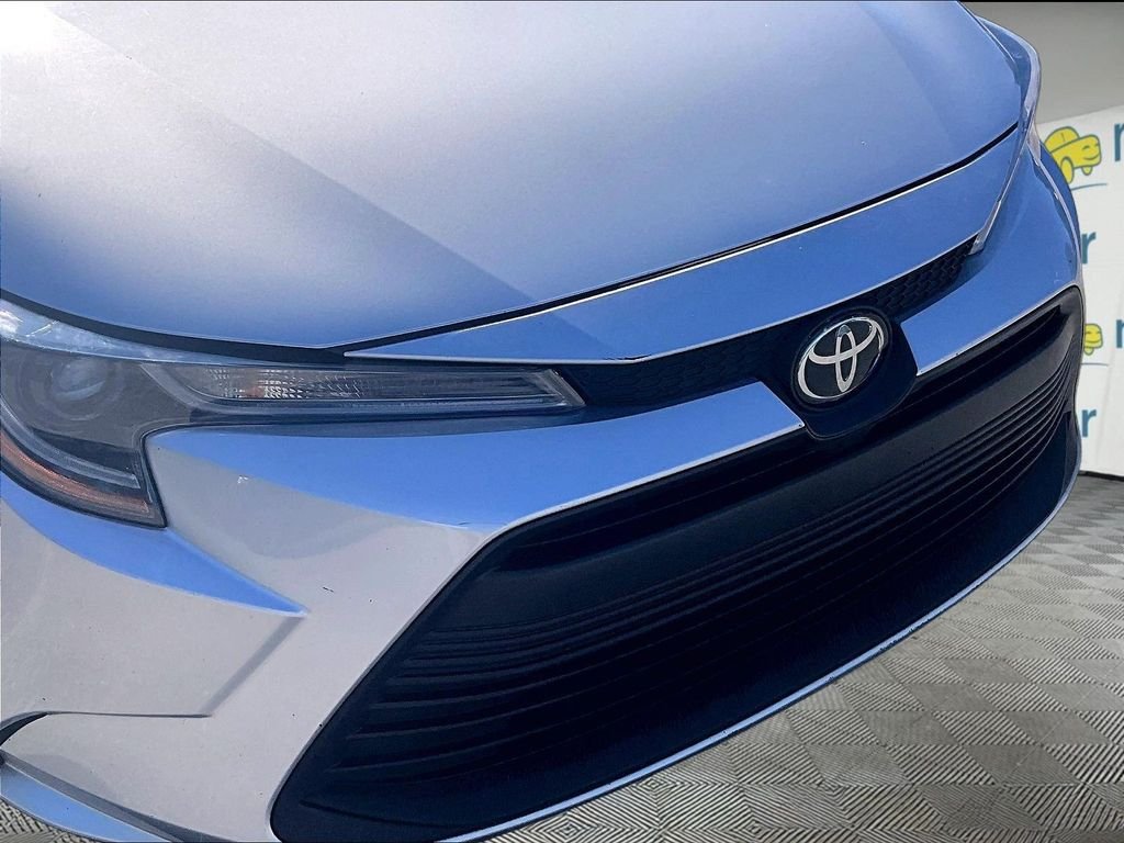 Used 2024 Silver Toyota LE image 32
