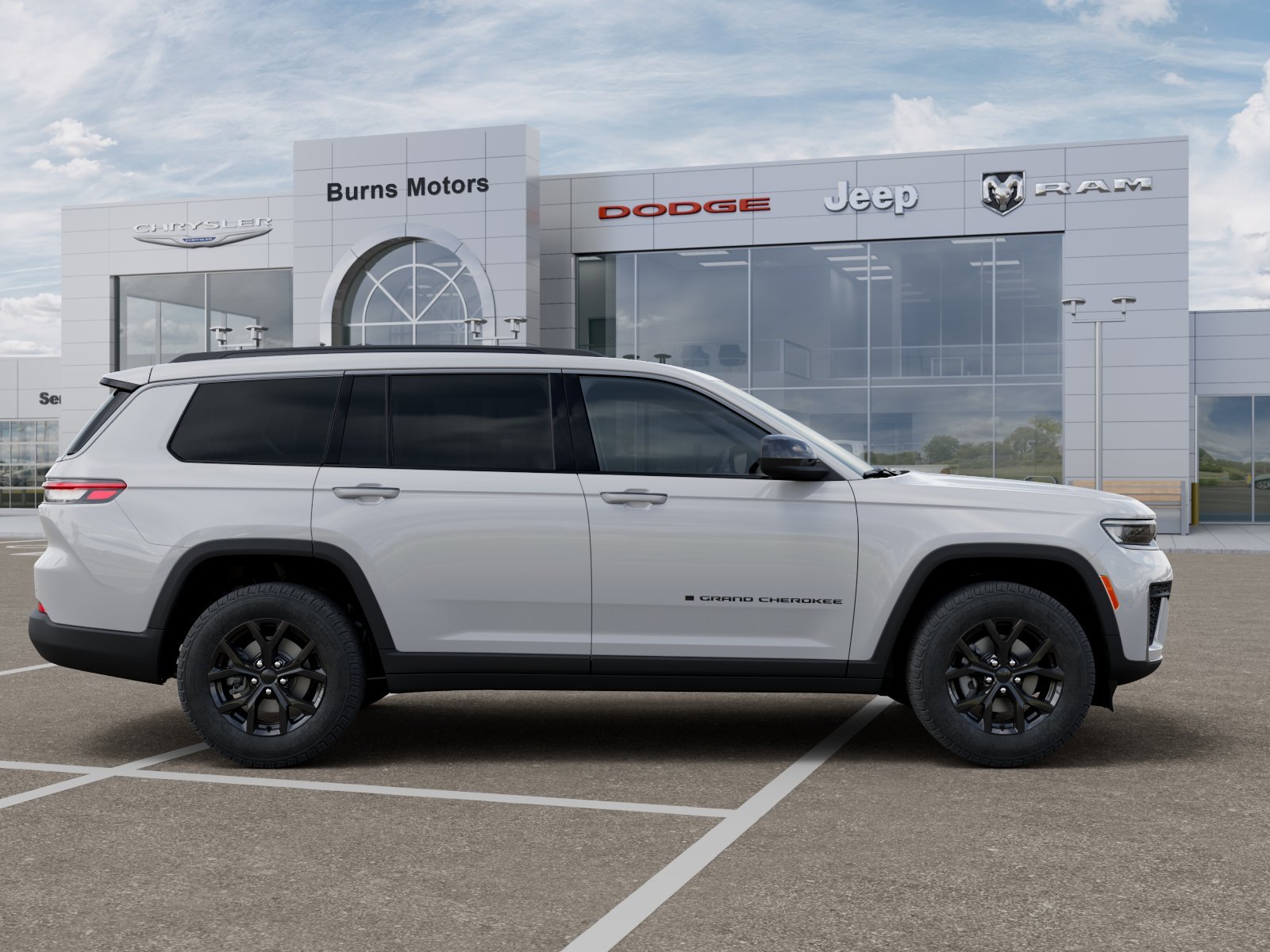 New 2026 Bright White Clear-Coat Exterior Paint Jeep Laredo Altitude image 47