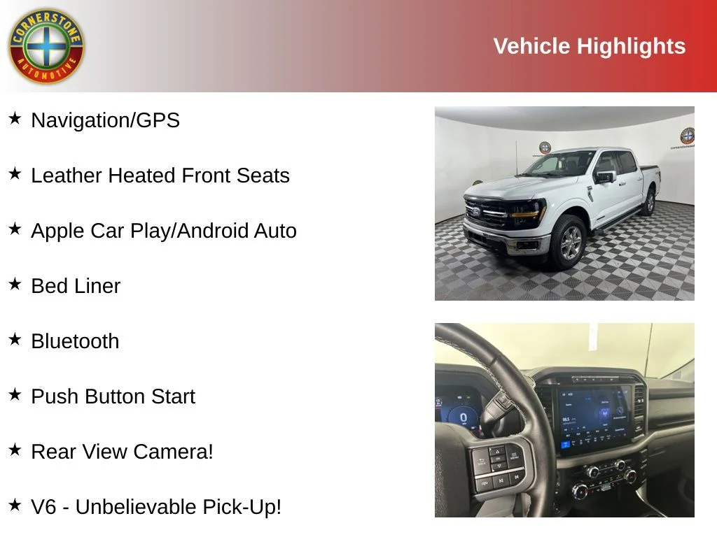 Used 2024 Ford F-150 XLT with VIN 1FTFW3LD6RFB04415 for sale in Elk River, Minnesota
