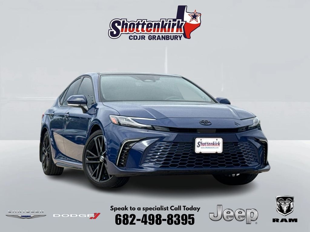 Used 2025 Blue Toyota XSE image 1