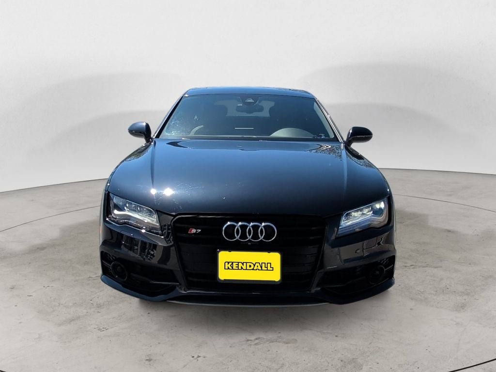 Used 2014 Blue Audi 4.0T Prestige image 2