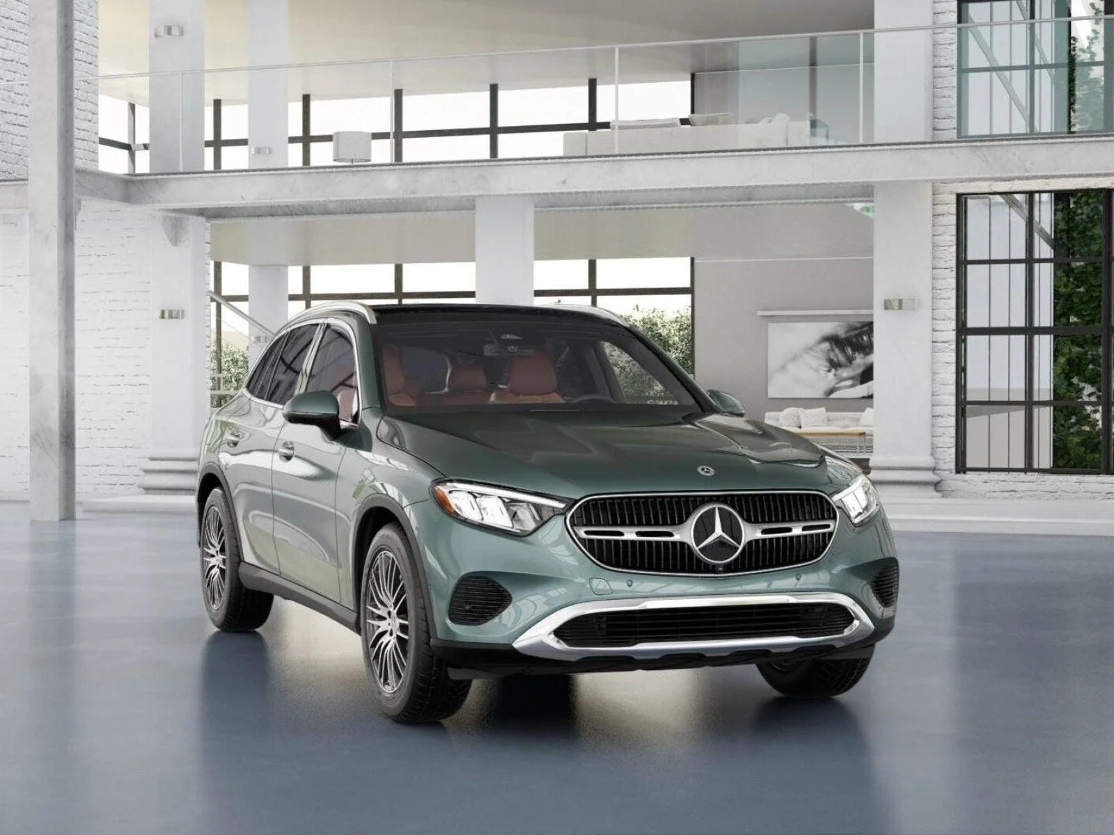New 2026 Silver Mercedes-Benz GLC 300 image 9