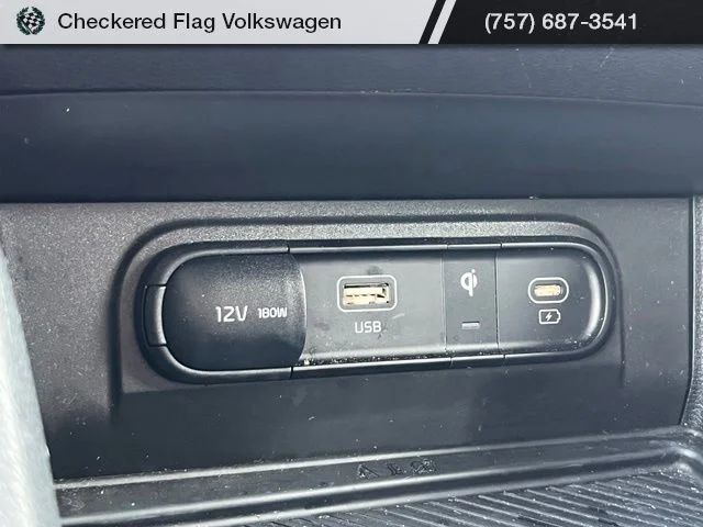 Used 2023 Ebony Black Kia EX image 39