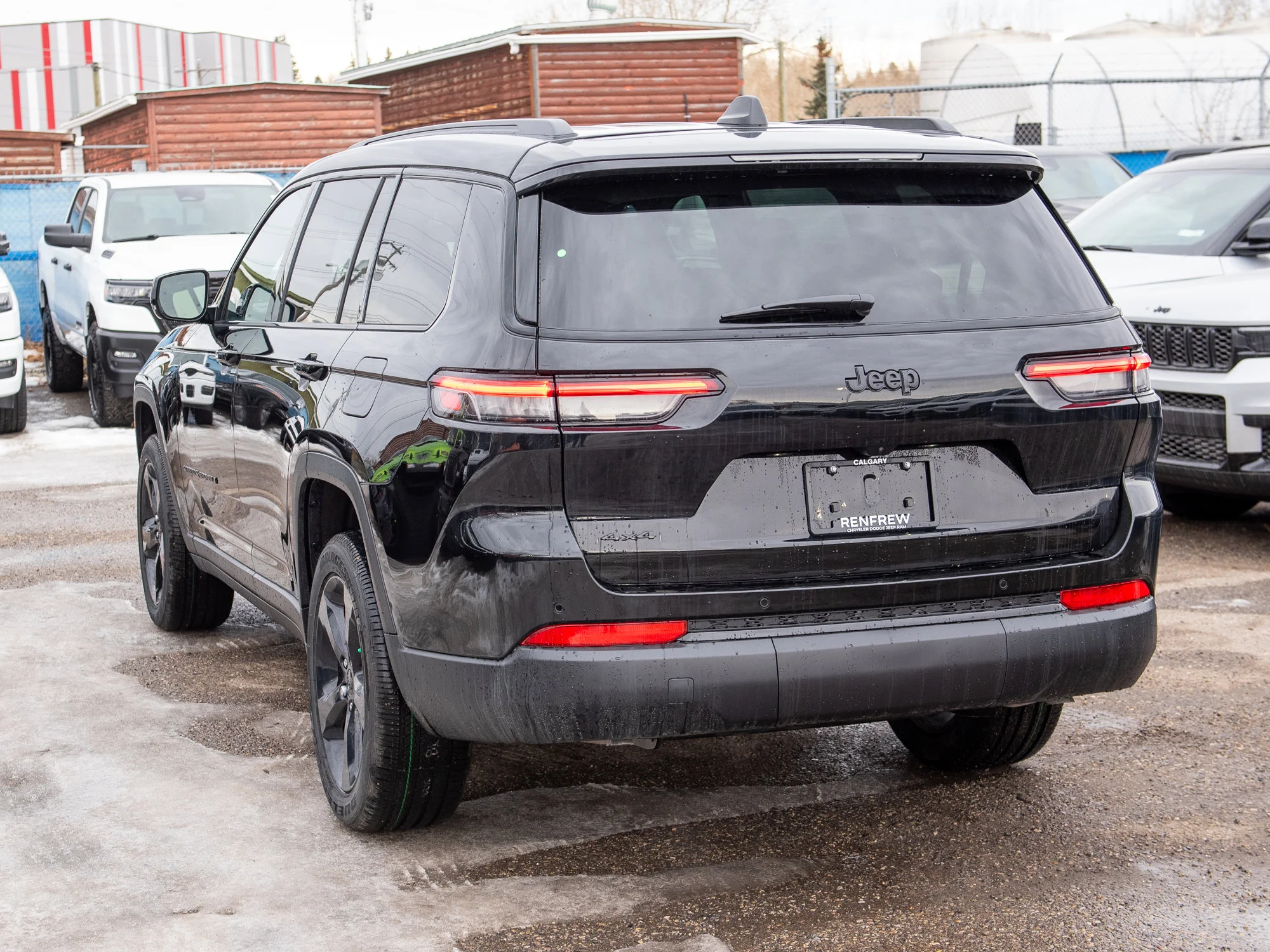 New 2025 Black Jeep Altitude* image 3