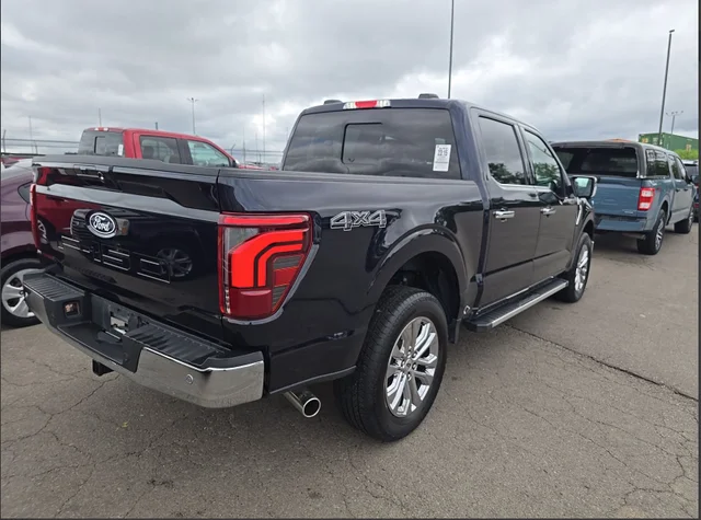 Used 2024 Blue Metallic Ford Lariat image 2