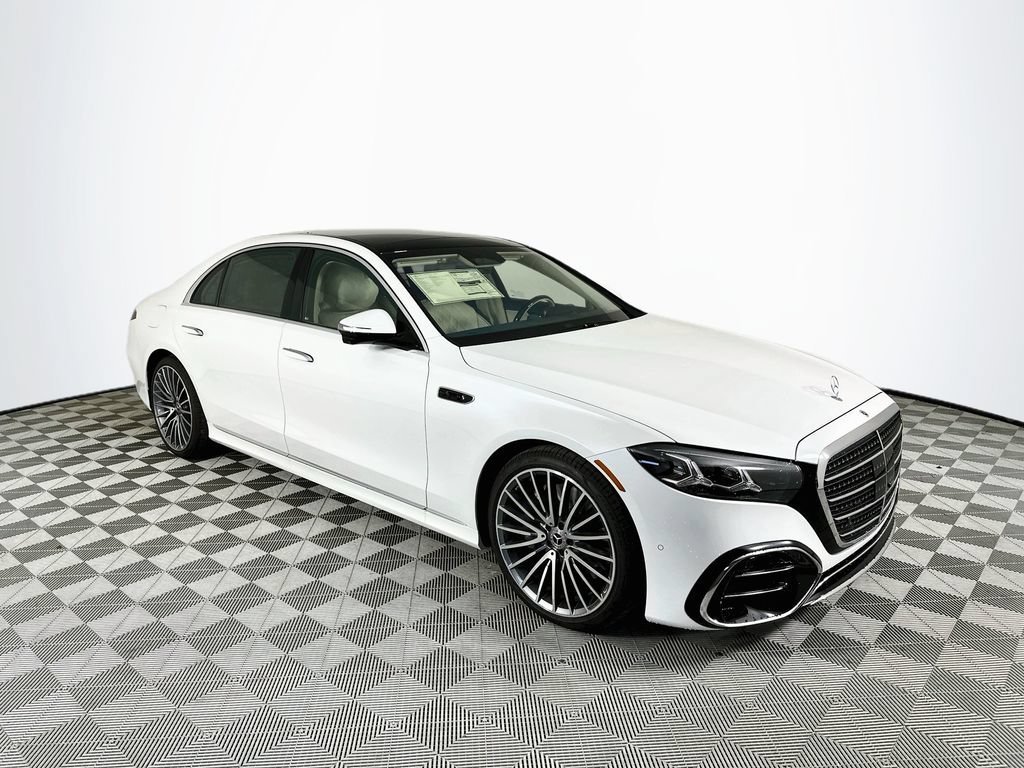 New 2027 MANUFAKTUR Moonlight White Metallic Mercedes-Benz S 580 image 34