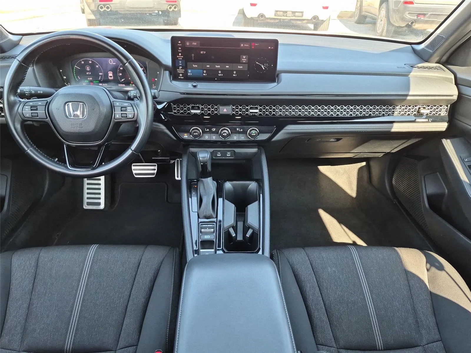 Used 2024 Solar Silver Metallic Honda Sport image 33