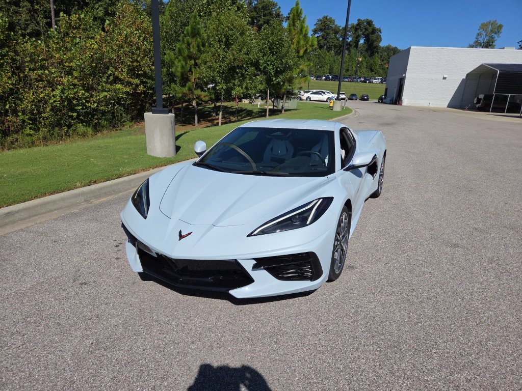 Used 2024 Ceramic Matrix Gray Metallic Chevrolet Stingray image 2