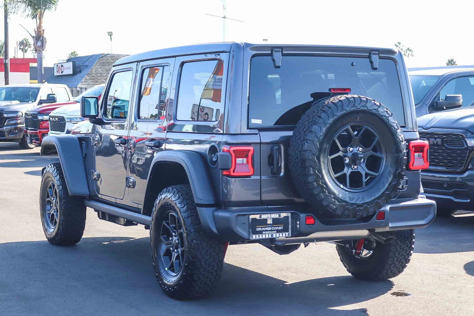 New 2027 Granite Crystal Metallic Clear-Coat Exterior Paint Jeep Willys image 6