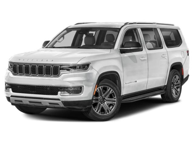 Used 2024 Bright White Clearcoat Jeep Series III image 1