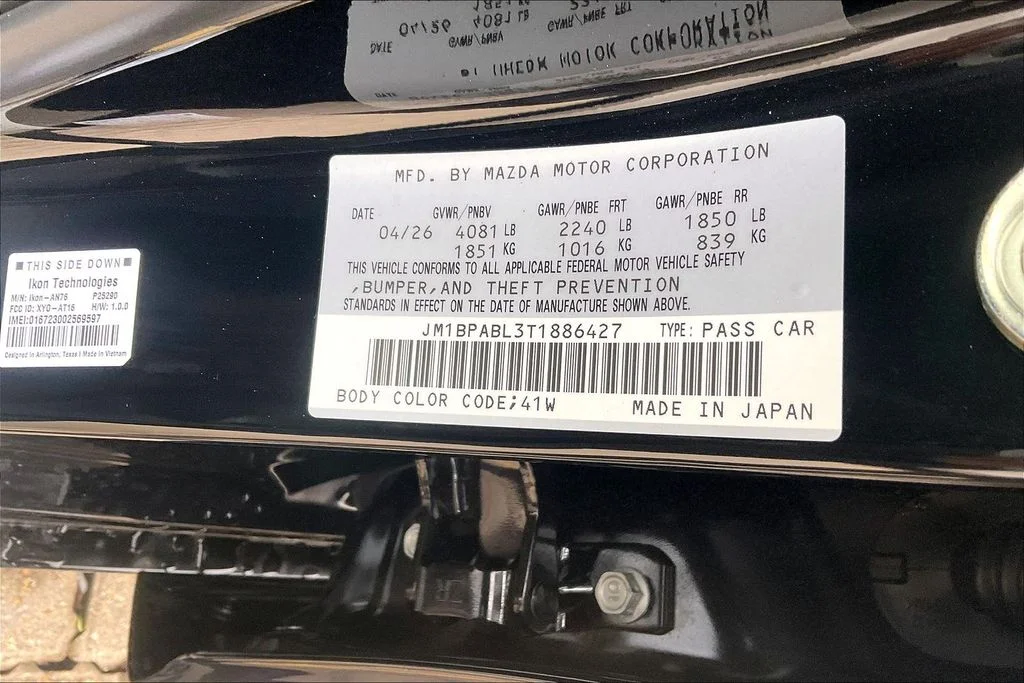 New 2026 Jet Black Mica Mazda 2.5 S Select Sport image 14