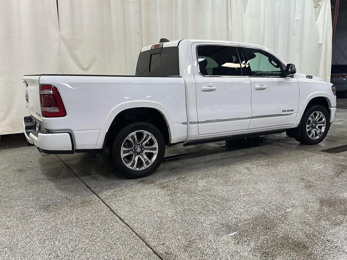 Used 2023 Bright White Clearcoat Ram Limited image 5