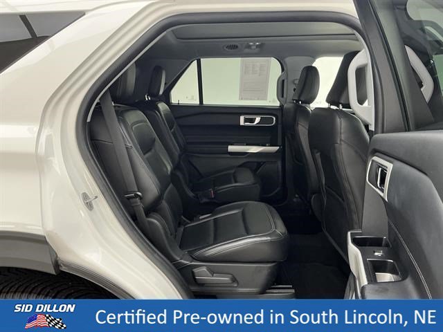 Used 2021 Star White Metallic Tri-Coat Ford XLT image 23