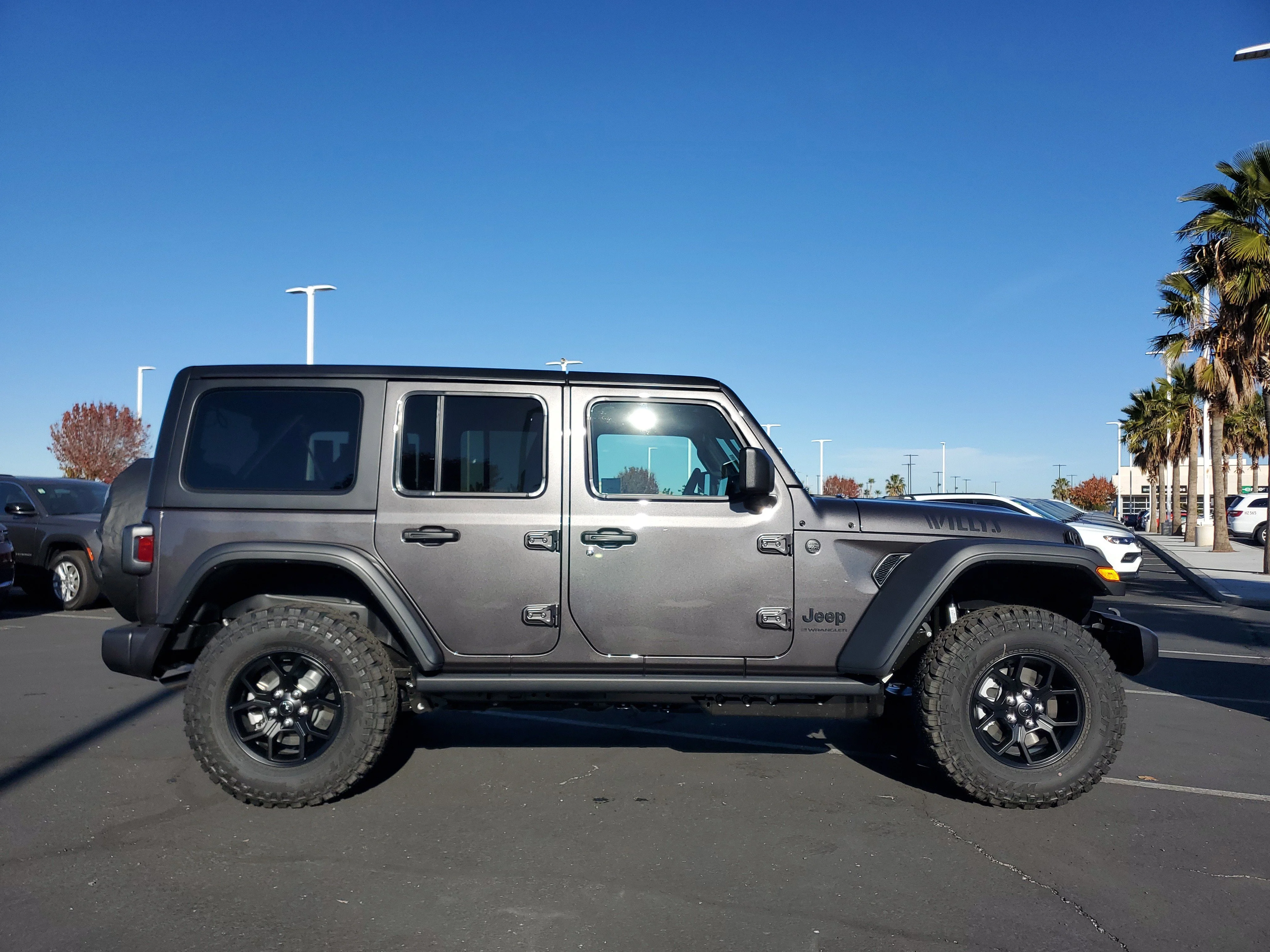 New 2026 Granite Crystal Metallic Clear-Coat Exterior Paint Jeep Willys image 2