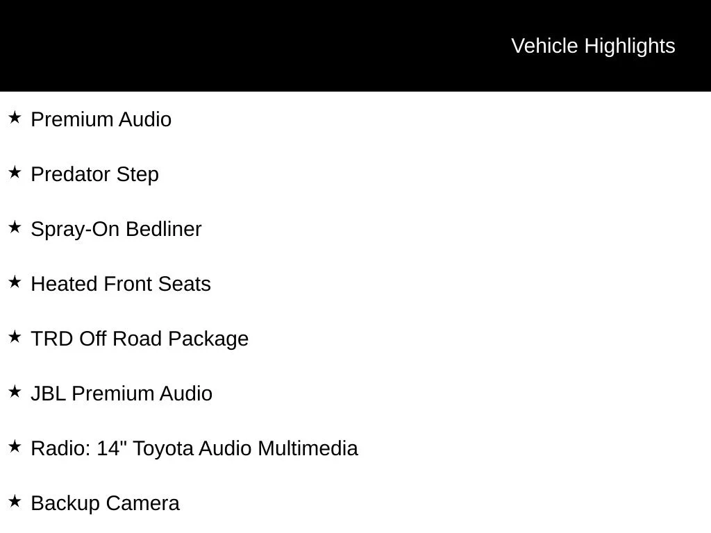 Used 2025 Blue Toyota TRD Off Road image 3