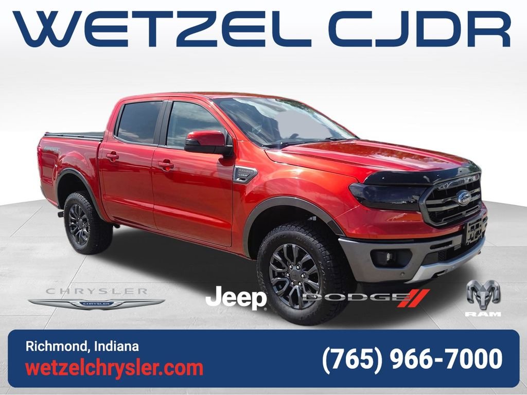 Used 2019 Red Ford Lariat image 1